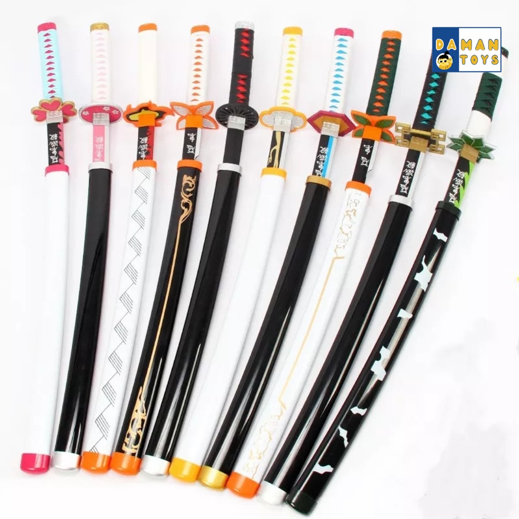 DToys Mainan Impor Pedang Nichirin Tanjiro Kimetsu No Yaiba Rengoku Kyojuro