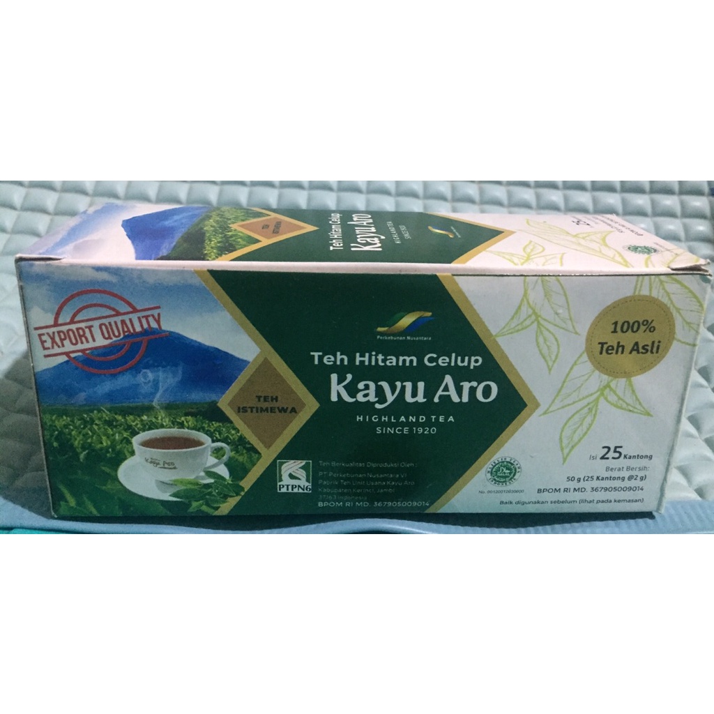 

Teh Hitam Celup Kayu Aro (Khas Kerinci)