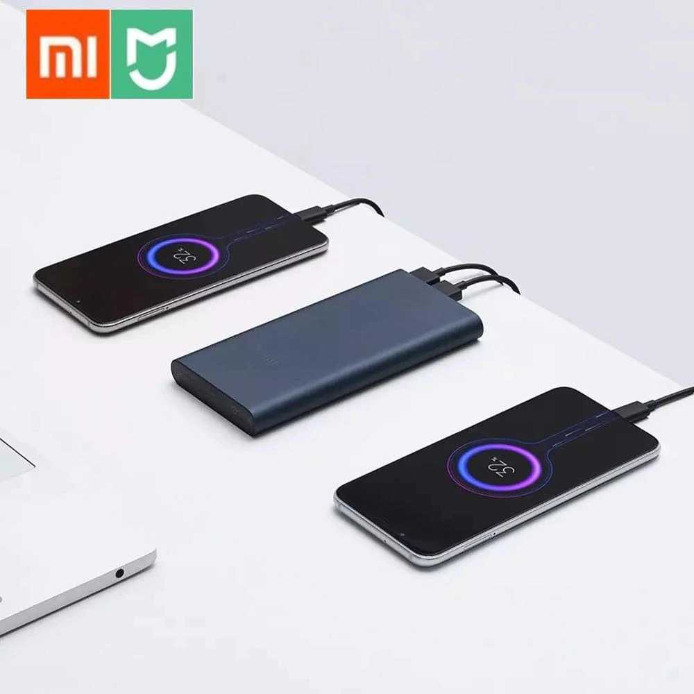 Xiaomi Power Bank 3 QC3.0 2 Port 18W 10000mAh - PLM13ZM (ORIGINAL)