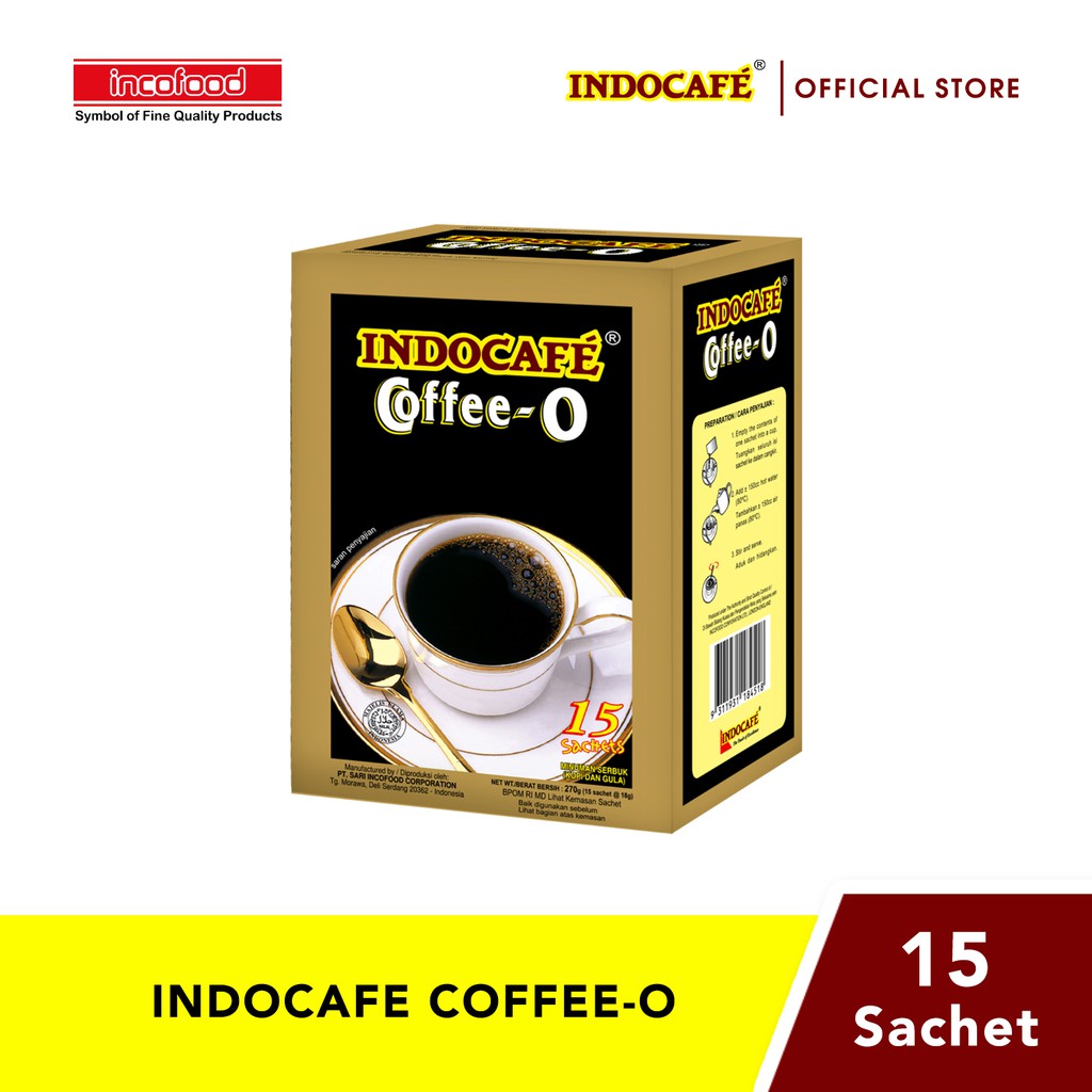 Indocafe Coffee-O (15 sachet)