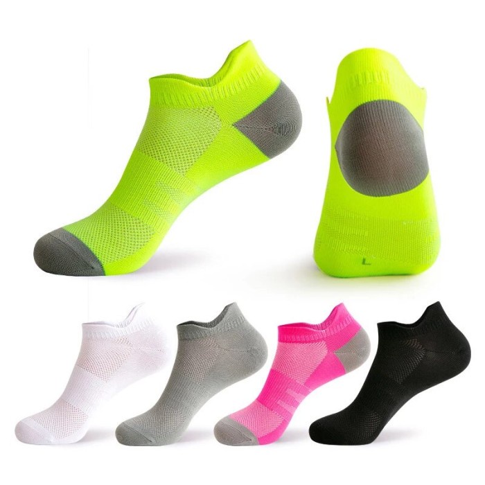 Kaos Kaki Pendek Pria Wanita Dewasa Mata Kaki Sports Lari Breathable