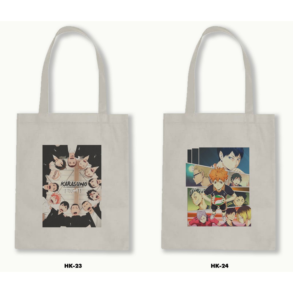 TOTE BAG BLACU - HAIKYUU (ANIME) .02