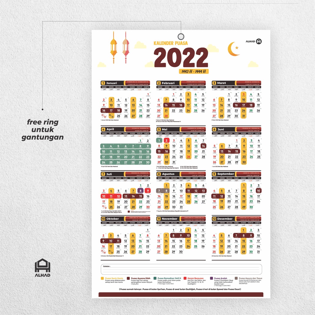 Islam 2022 kelender Kalender Bulan