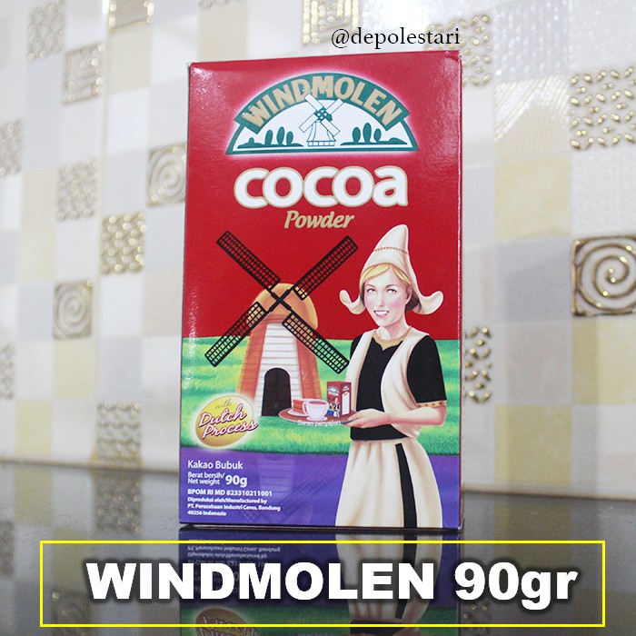 

Cocoa Windmolen 90gram - Cokelat Bubuk