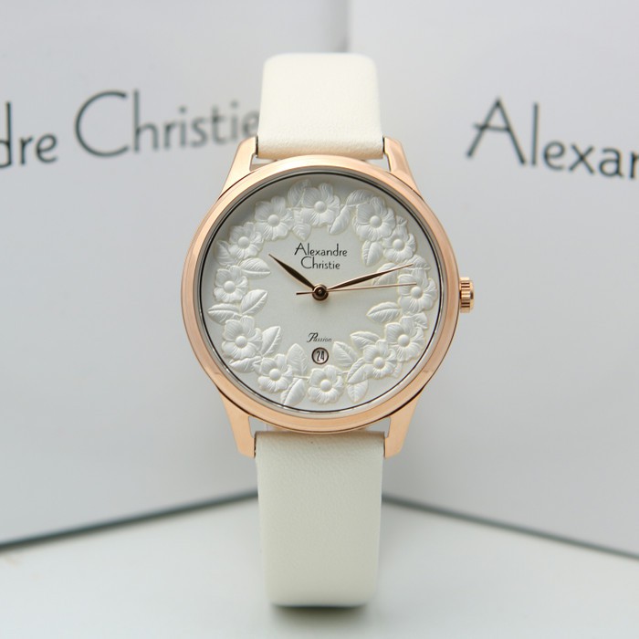 ORIGINAL Jam Tangan Wanita Alexandre Christie AC 2855 / AC2855 / 2855 Garansi Resmi 1 Tahun.