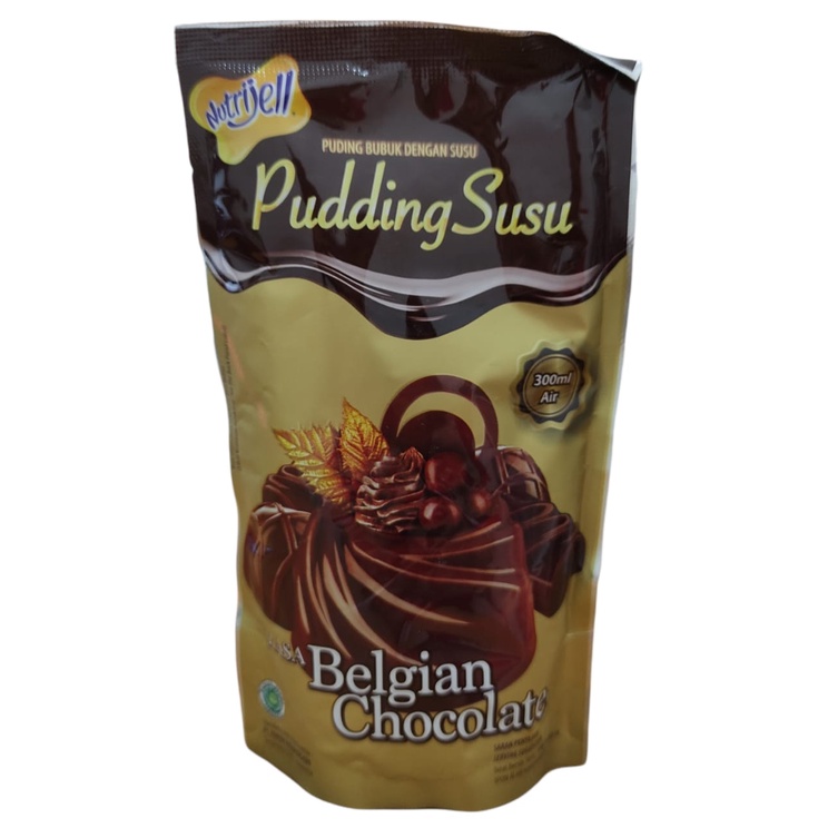 

Pudding Susu Nutrrijell Belgian Chocolate 130 Gram