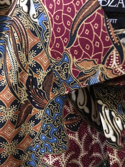 Odza Kemeja Batik Pria Lengan Panjang Baju Pria Batik Modern Populer Prayata