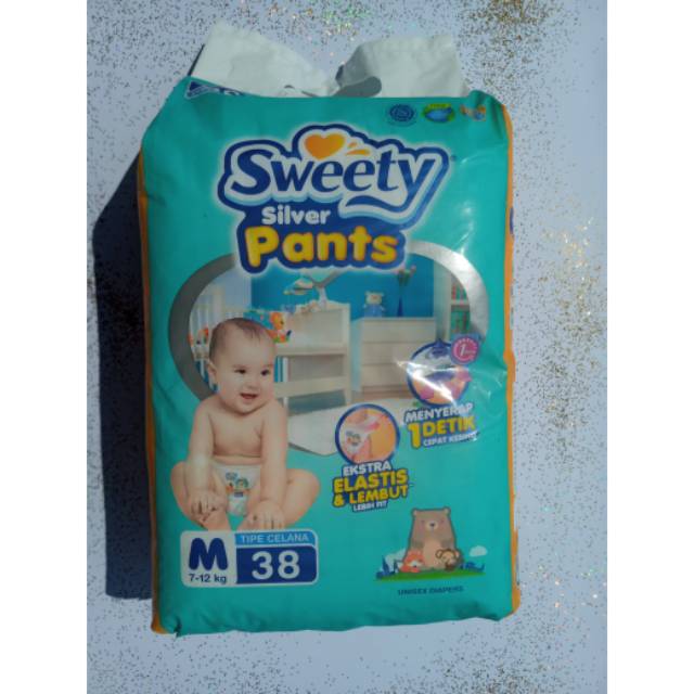 Sweety Silver Pants M38, L36, XL34