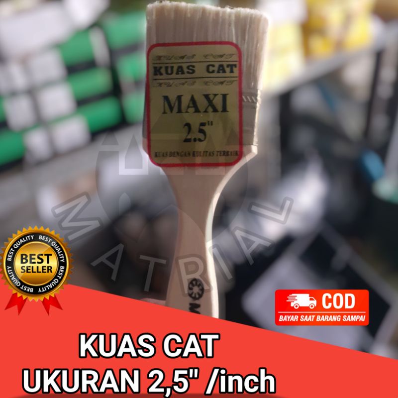 KUAS CAT 2,5 inch / KUAS CAT 2,5 inch SERBAGUNA