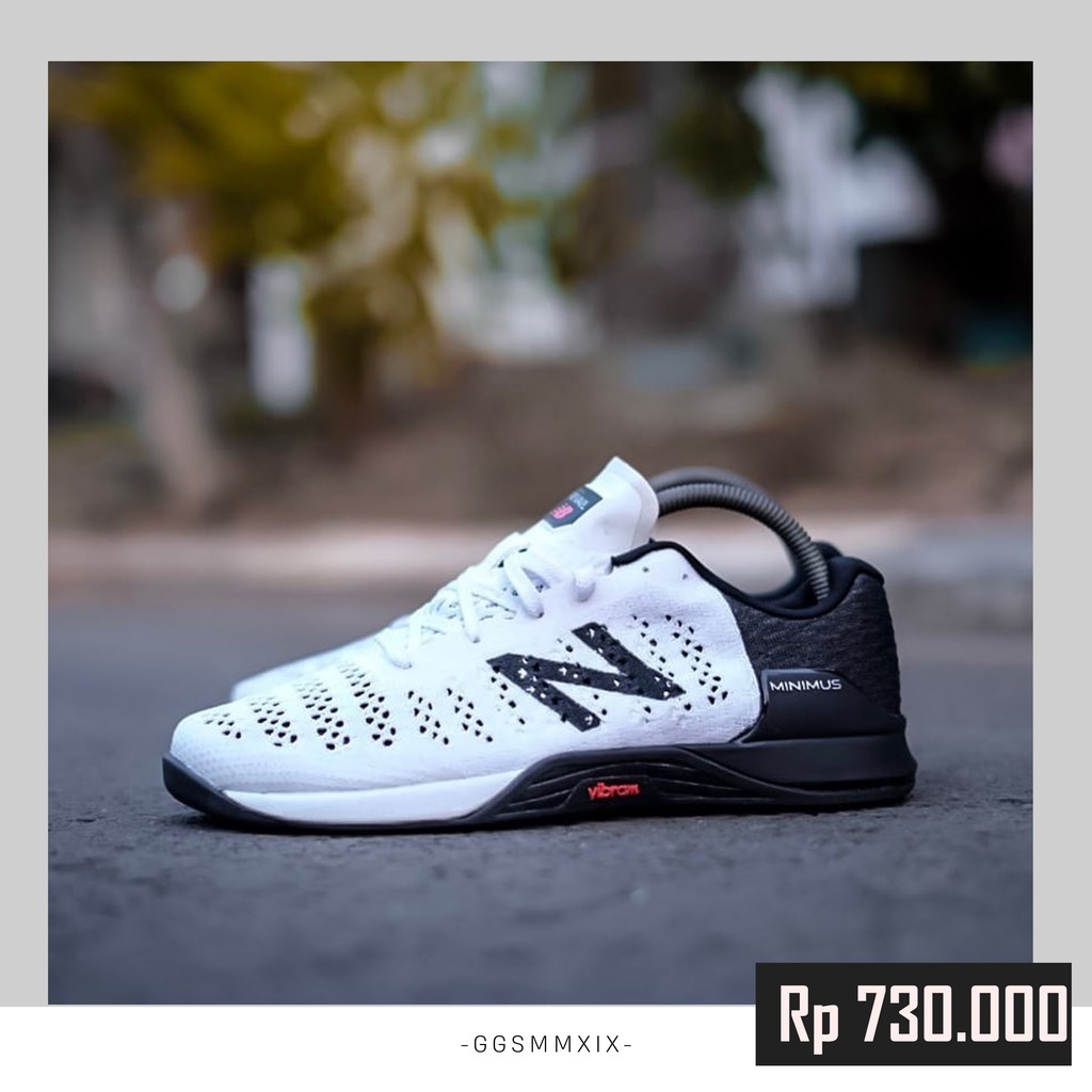 Sepatu New Balance Hitam Putih Minimus Original | NB Minimum Prevail White Black Original Brand News