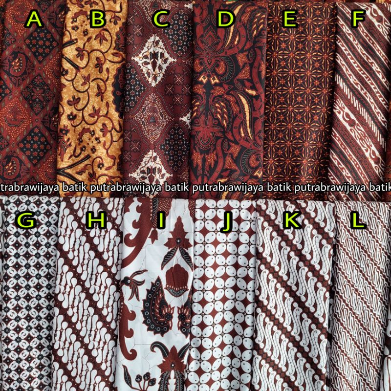 Kain batik sogan klasik kain batik lawasan kain batik atasan batik kain batik pekalongan batik set