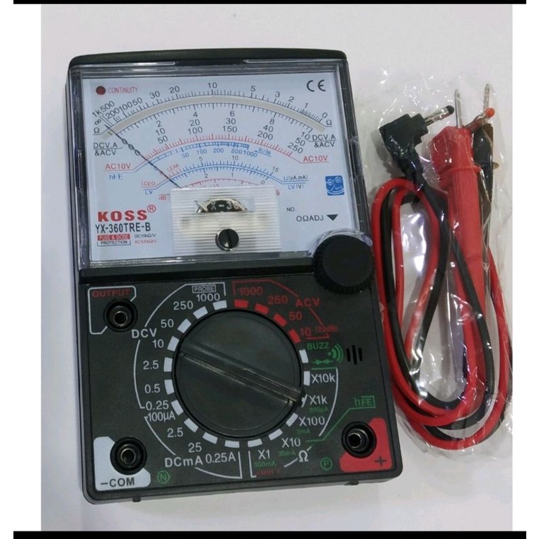 multitester KOSS YX-360 TR/MULTIMETER MULTI TESTER KOSS YX-360TR