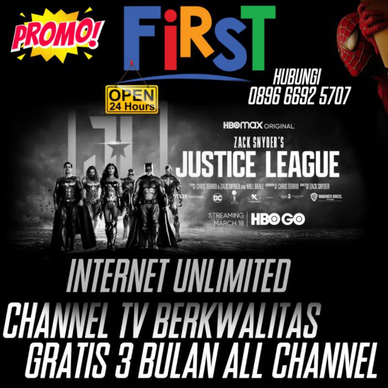 Internet Unlimited & Tv Kabel Terbaik Firstmedia Jabodetabek