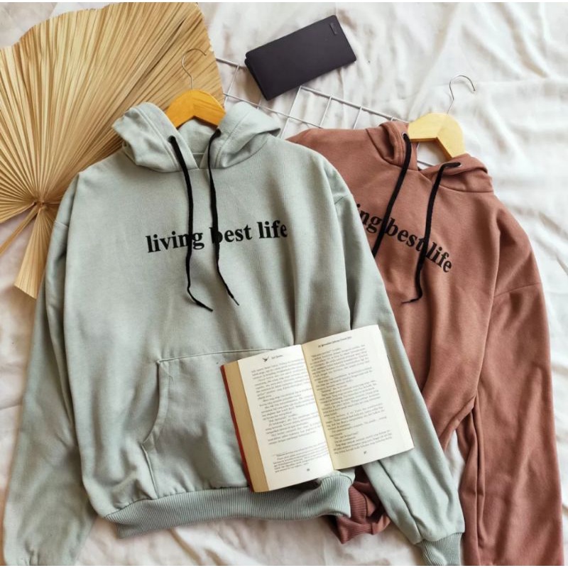 I have a little dream sweater hoodie bahan fleece