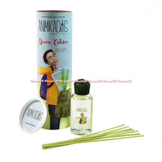 Animikados Reed Diffuser 50ml Pewangi Ruangan Model Stik Red Berries Cold Water Spring Jasmine Musk Flower Kemasan Unik Anni mikados Difuser