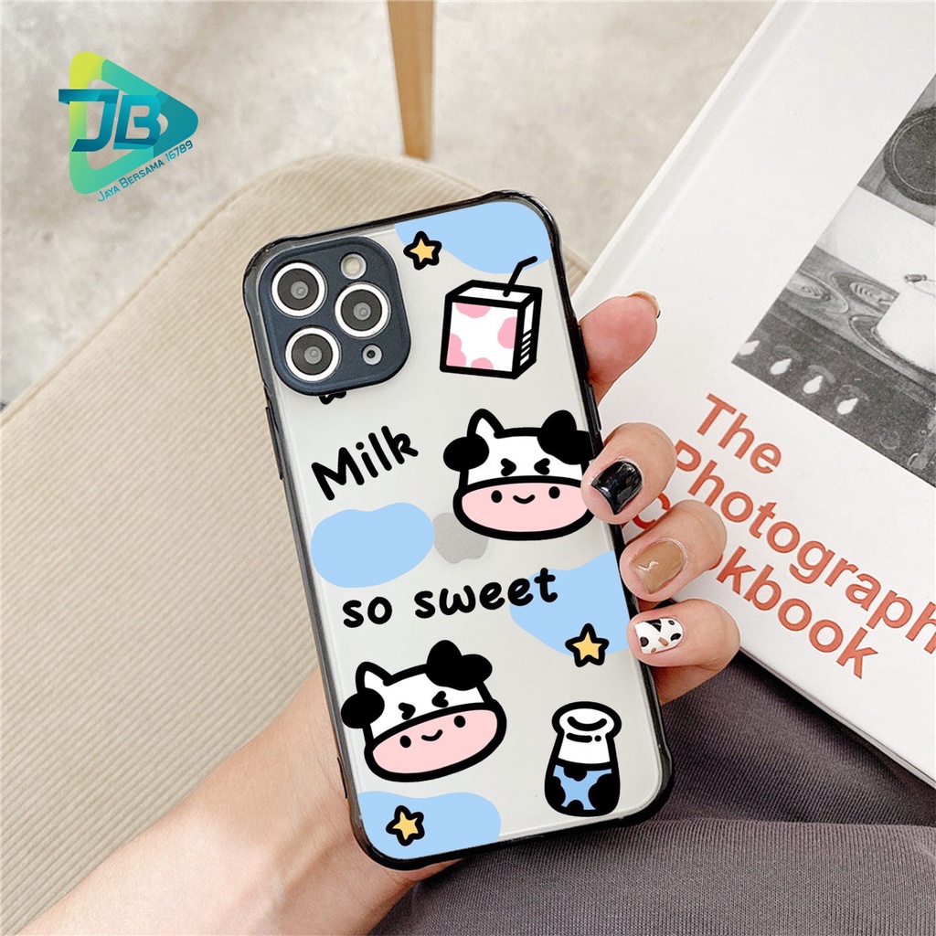 SOFTCASE CHOICE COW OPPO VIVO XIAOMI SAMSUNG REALME IPHONE ALL TYPE JB5031