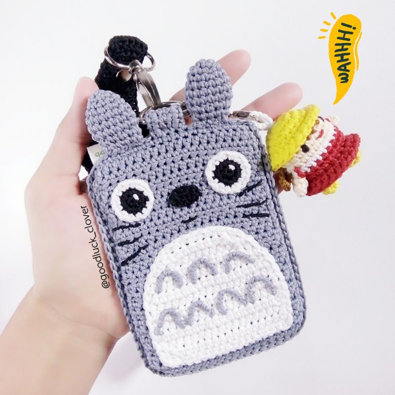 Jual Name Tag / Id Card Holder Totoro Shopee Indonesia