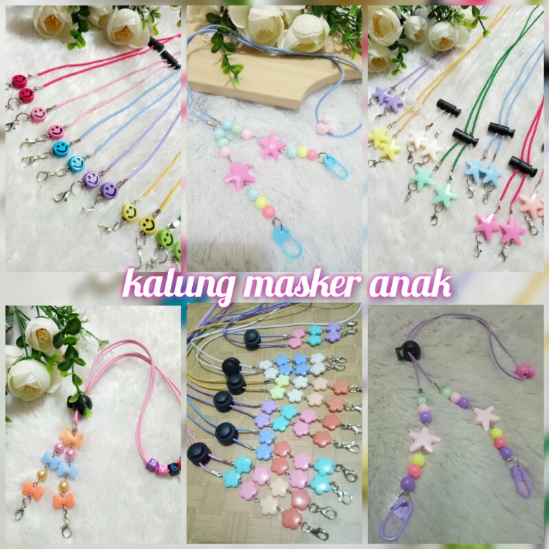 kalung masker anak / tali masker anak /strapmask anak