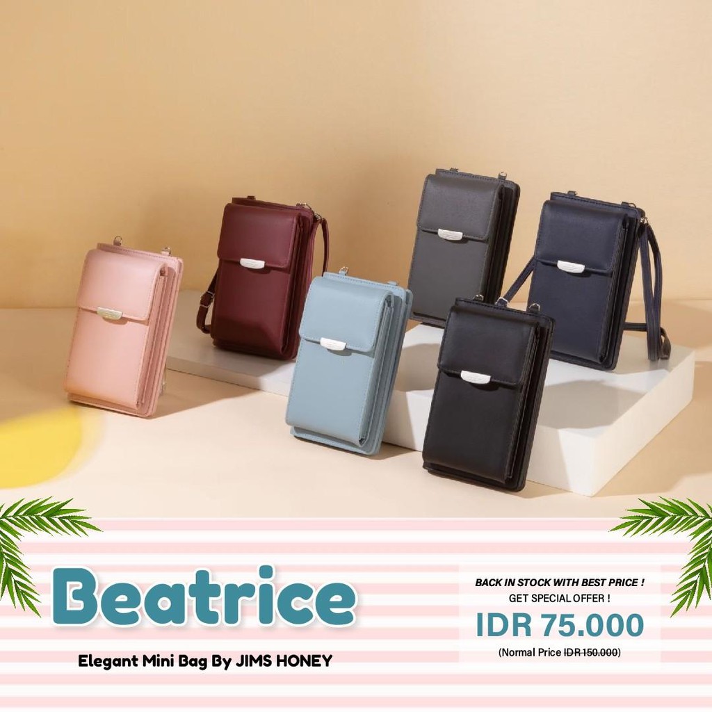 TAS BEATRICE MINI BAG JIM HONEY ORIGINAL