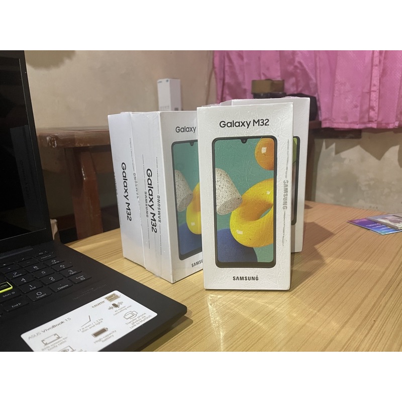 SAMSUNG GALAXY M32 8GB 128GB (8/128) HITAM/BLACK