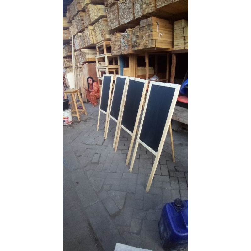 

papan menu/papan standing