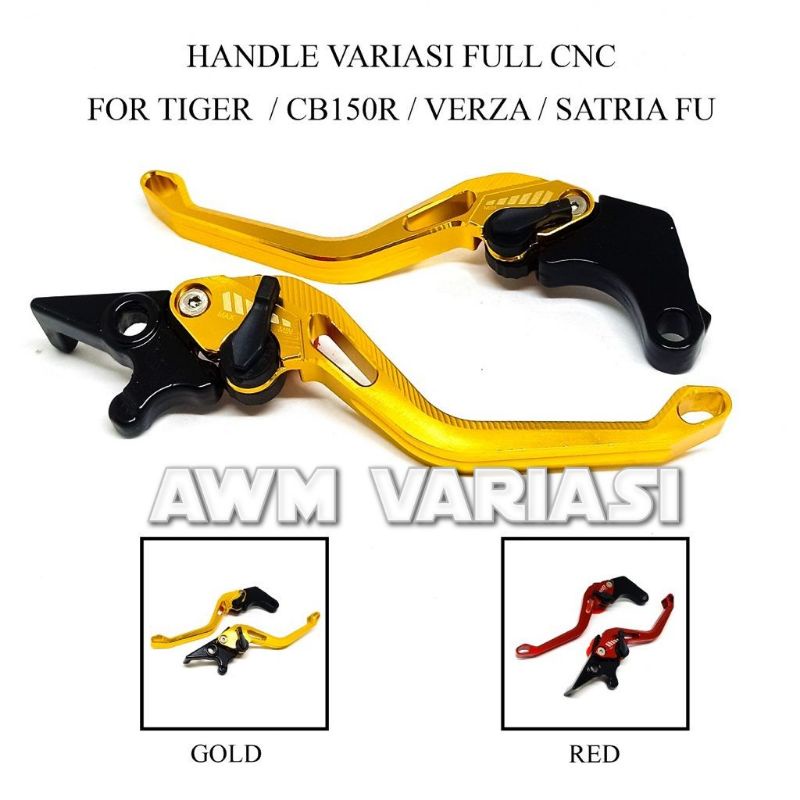 HANDLE REM VARIASI MOTOR CBR 150  TIGER MEGAPRO VERZA CBR 250 SATRIA FU CB 150 R / HANDEL REM MOTOR VARIASI