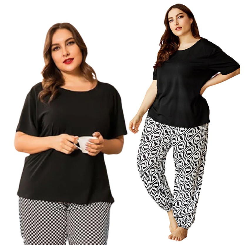 Kaos Tshirt Wanita Super Jumbo 4XL-6XL  Leher O - Okni - JCCollections