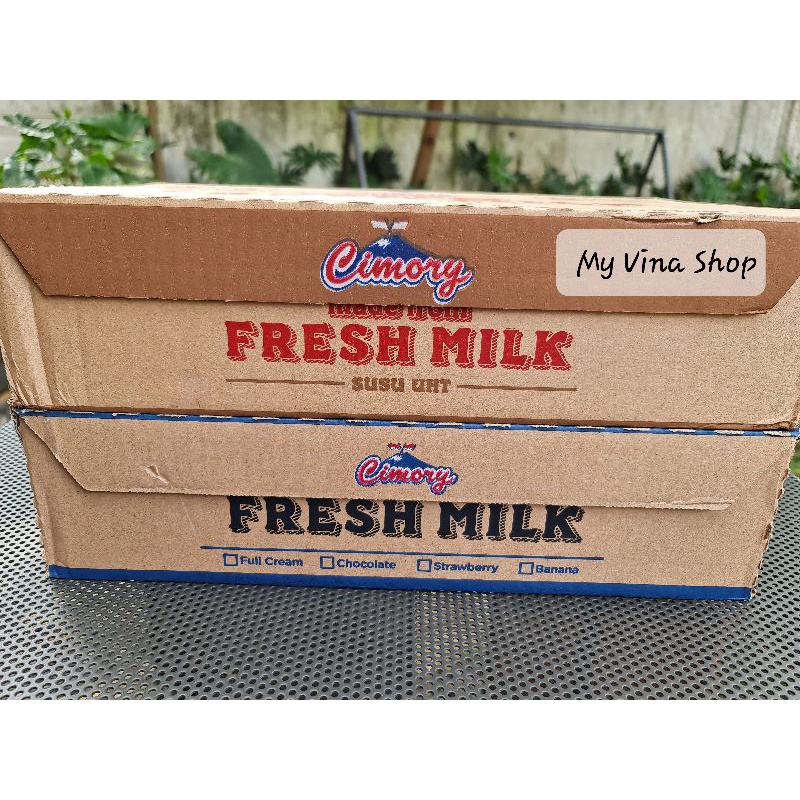 Susu Cimory UHT Fresh Milk 125 ml Tayo kartonan isi 40 pcs (KHUSUS INSTAN)