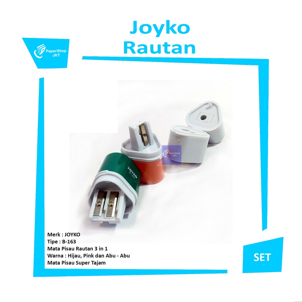 

JOYKO - Rautan B-163 - Sharperner - Pcs