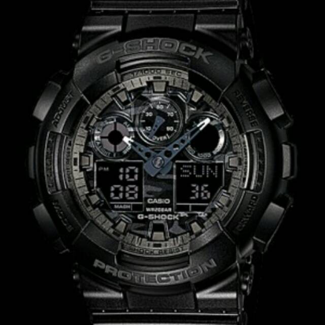 Jam Tangan Casio G-Shock Original Pria GA-100CF-1A
