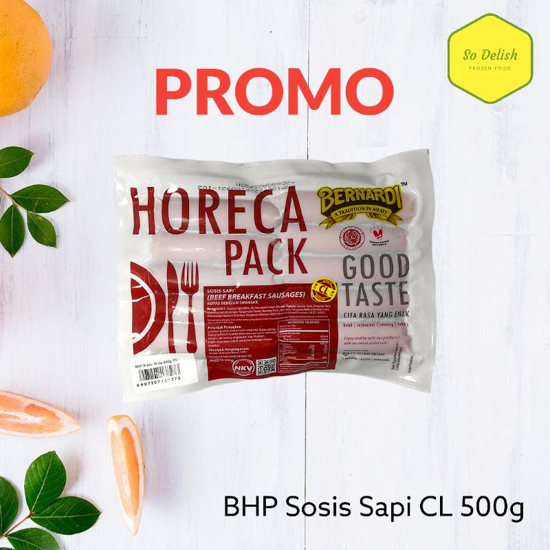 Jual Sosis Sapi Bernardi Horeca Pack 500g Shopee Indonesia