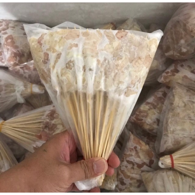 

Sate taichan kulit mentah