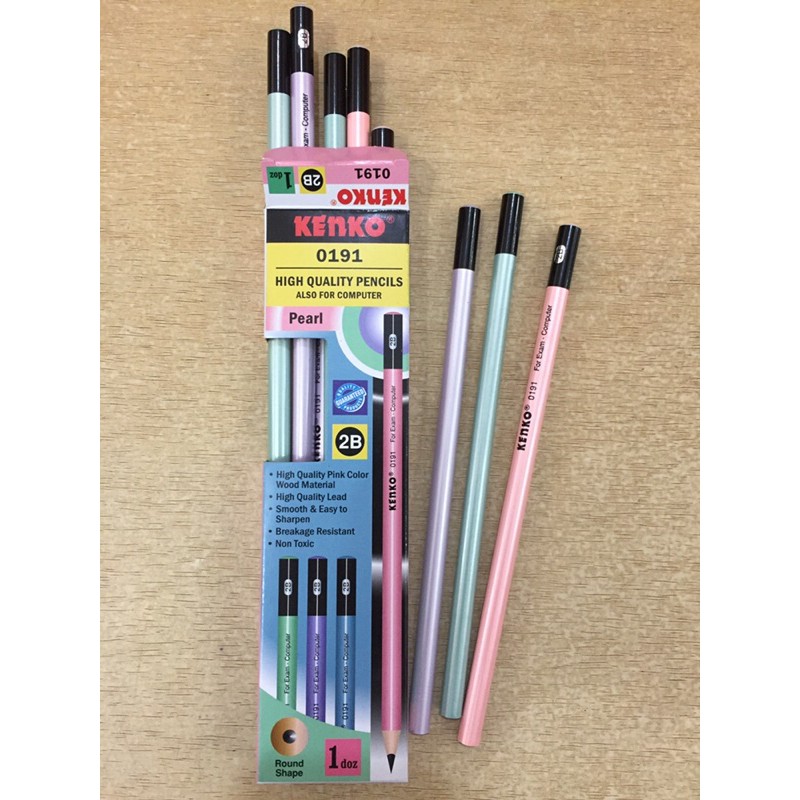 

Pinsil/pensil 2b for comp 0191 KENKO (12 pc)