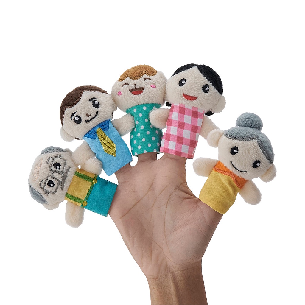 Little Friend Boneka Finger Puppets (LF10) - Boneka Tangan Anak (RANDOM)