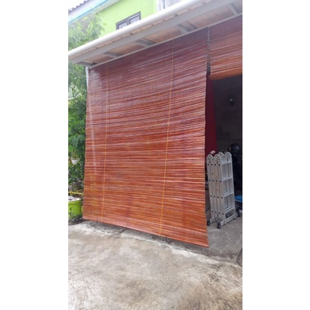 krey tirai bambu sawit full pelitur krey bambu+tali penggulung