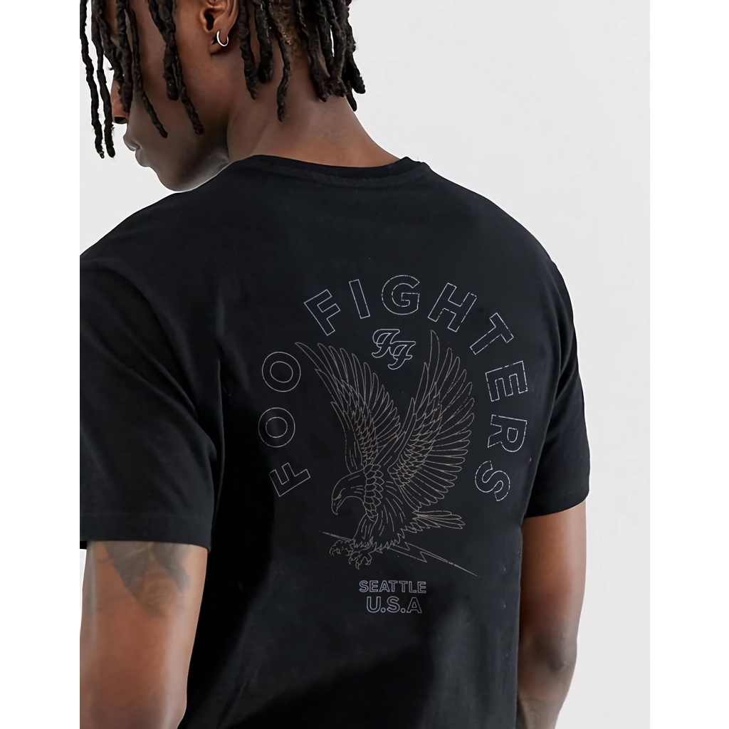 Kaos Band Foo Fighters Birds Tshirt Merchandise
