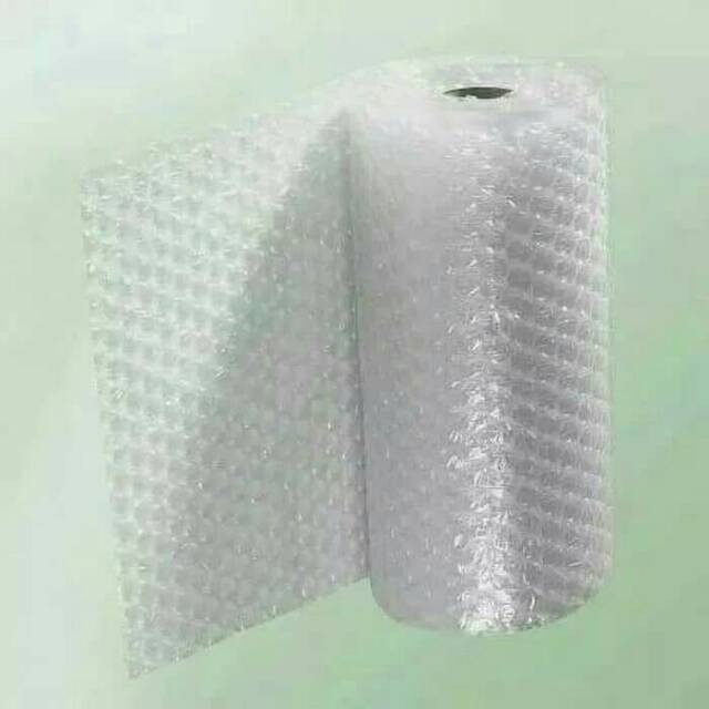 Plastik bubble wrap untuk packing tambahan agar aman