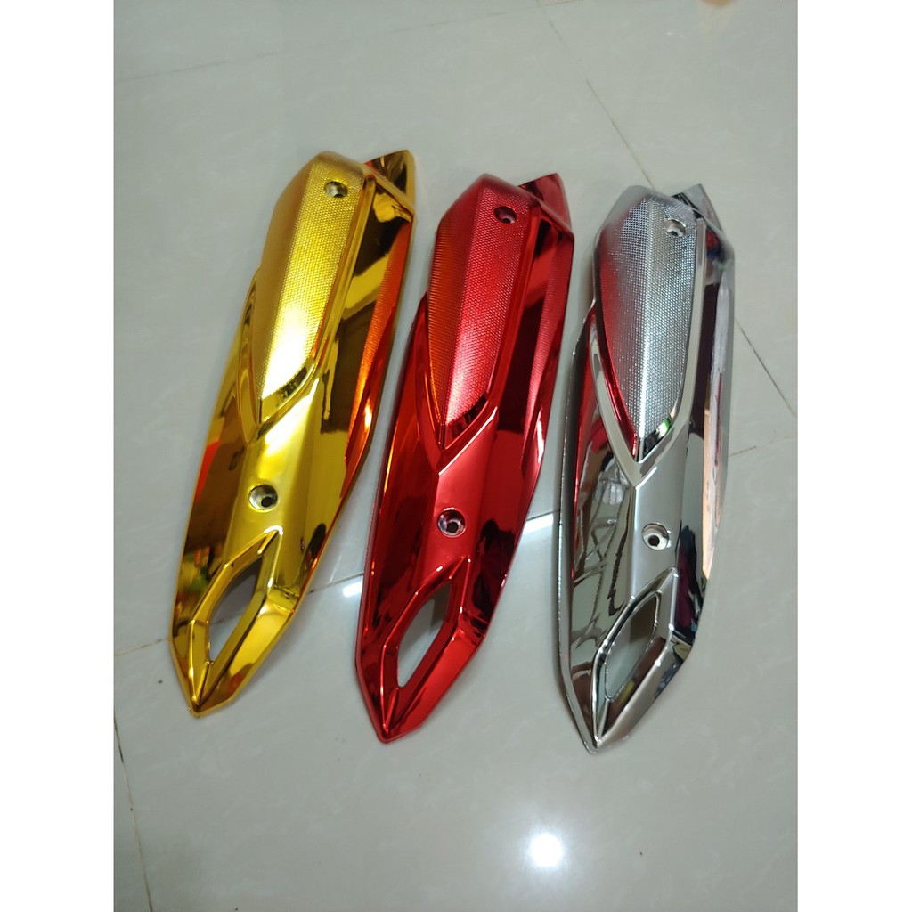 Cover Tutup Knalpot Lexi 125 Variasi Chrome Diskon cod 2237
