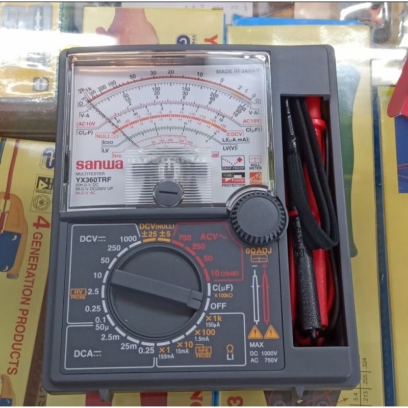 analog Multitester YX350TRF Sanwa made in japan