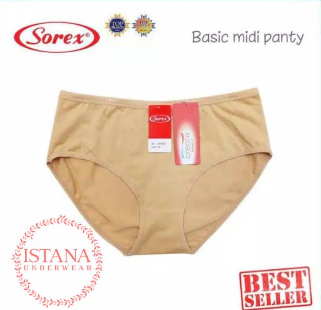 CD WANITA / Celana dalam sorex bahan premium power fit / cd creora basic panty