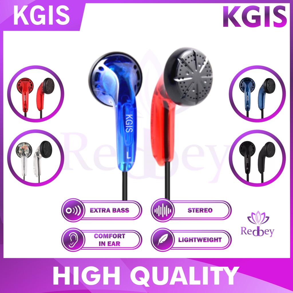 KGIS Earbud BASS original earphone Better Than Vido