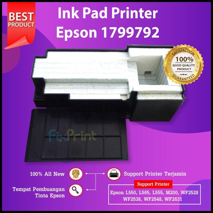 Ink Pad Epson L550 L565 L555 Ink Pad Busa Pembuangan Printer M100 M200