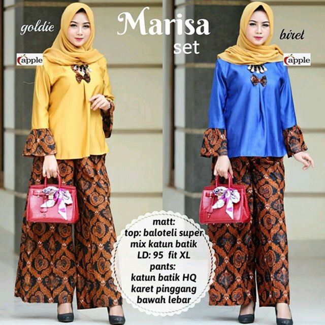 Marisa Setelan Kulot Batik