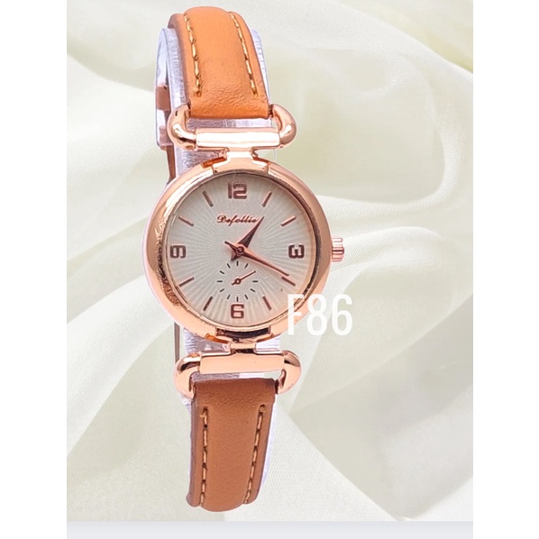 Murah Banget - Jam Tangan Wanita Fashion Kulit Korea-Fashion Korea