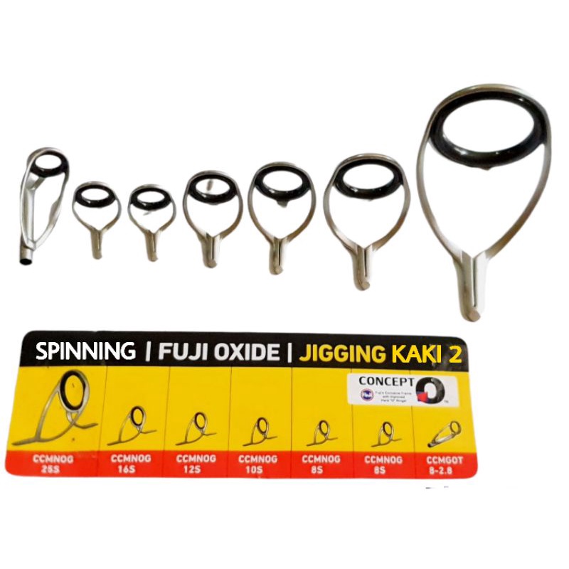 Jual RING GUIDE FUJI CCMNOG SET JIGGING | Shopee Indonesia