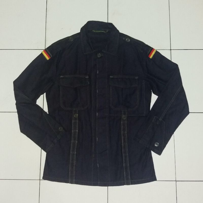 Kemeja Moleskin German Army Fashion BDU Mil*tary Second Preloved