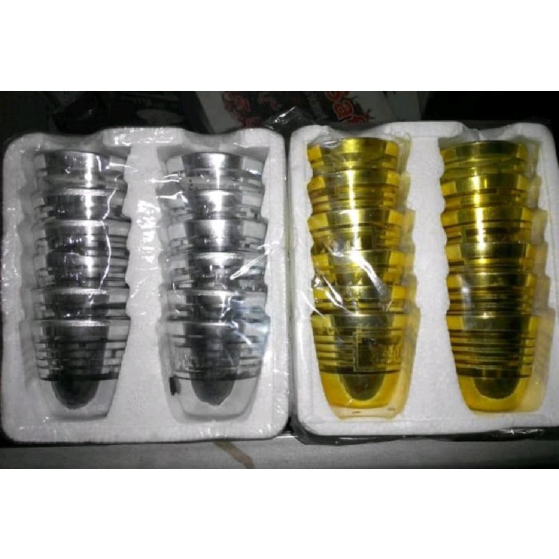 gelas air zam zan cangkir emas oleh oleh haji cucing