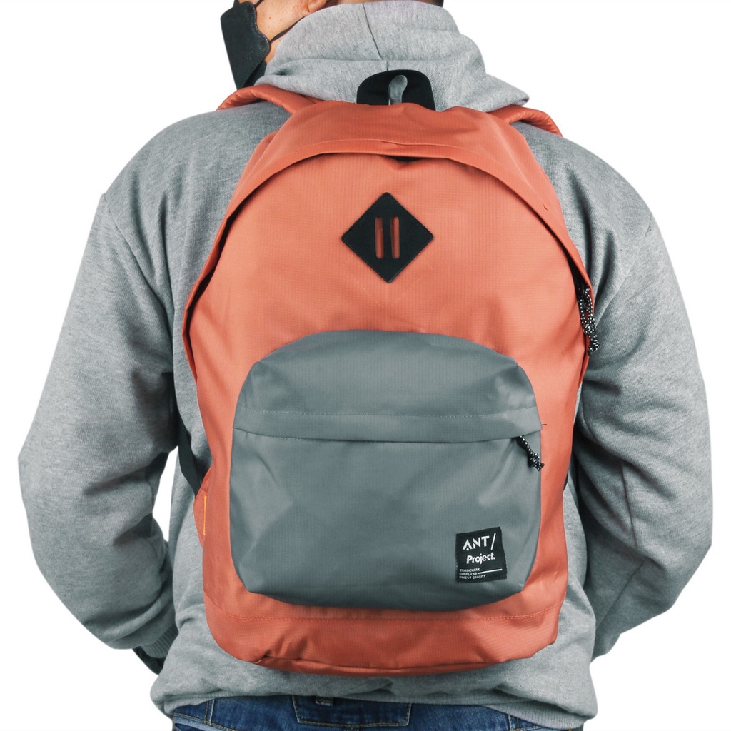 ANT PROJECT - Tas Backpack SODA - ORANGE COMB - Tas Ransel