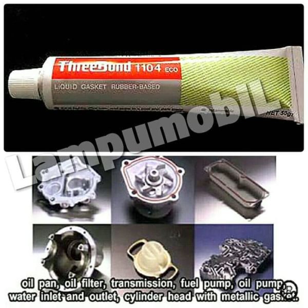 Lem Gasket Paking Alumunium Metal Merk Threebond - LAMPU MOBIL