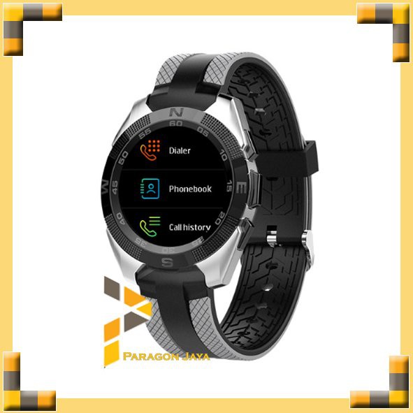 #GudangSatu - Microwear L3 Smart Watch - Jam Tangan Smartwatch L3 Heart Rate - Abu